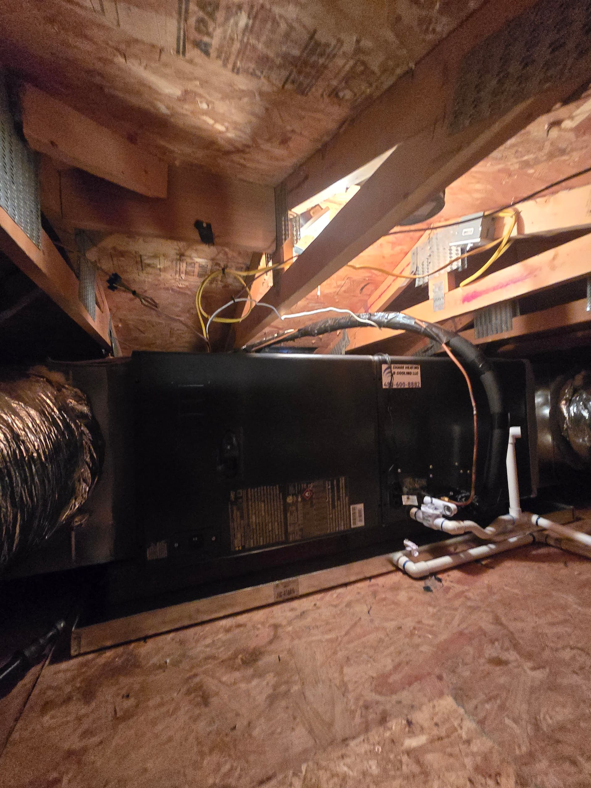 Gallery photos for 4-Ton Heat Pump Installation Done Right in Mesa: Image #1